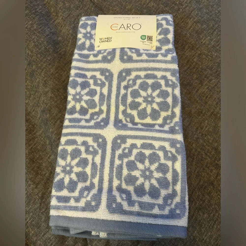 Pack of 3 kitchen towels